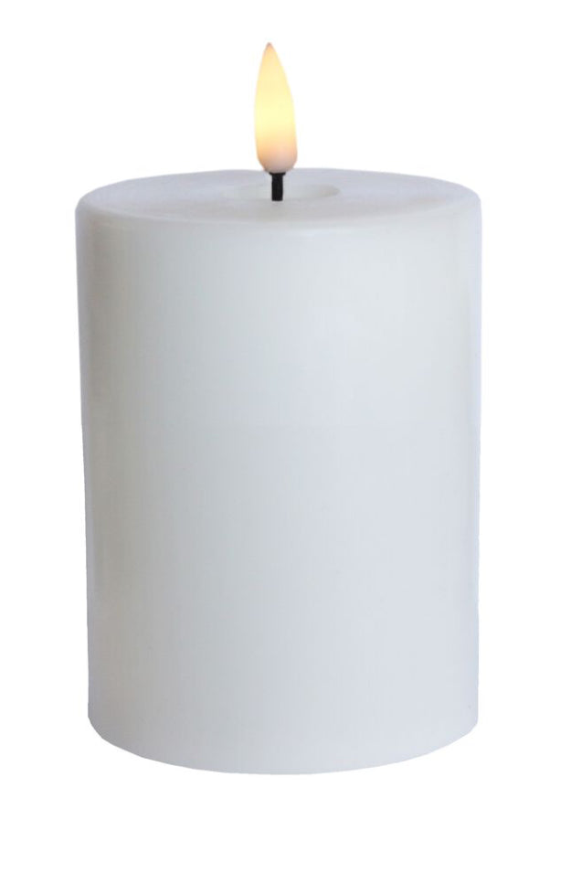 Kubbelys LED med timer Høyde 12.5 cm