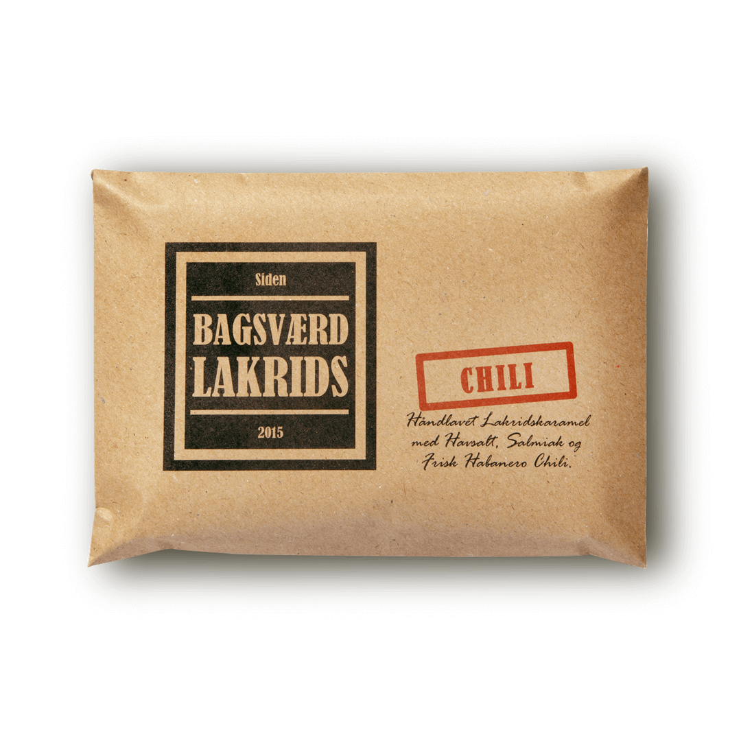 Chili lakris plate, 160 g
