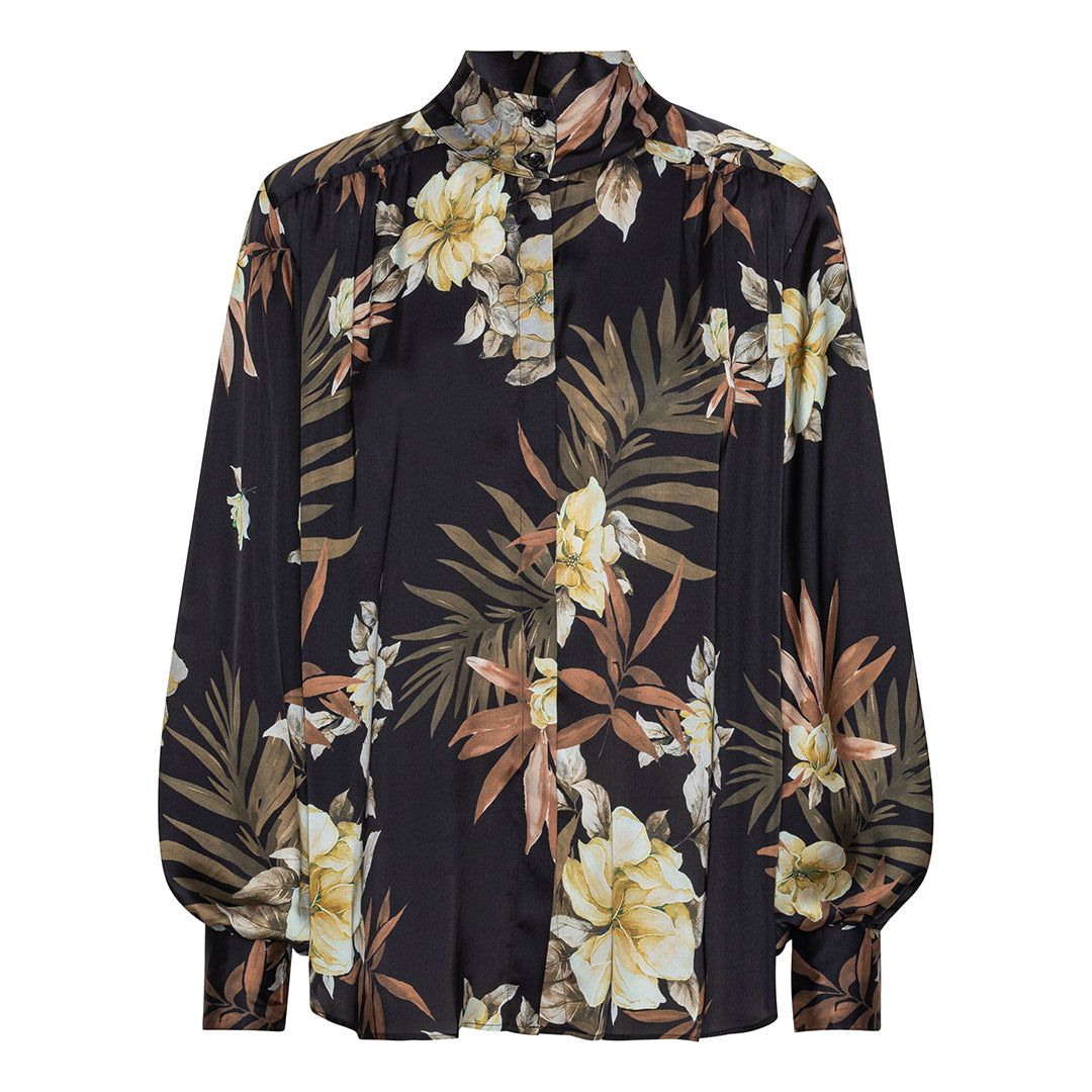 Noelle Shirt – Dahlia Flower