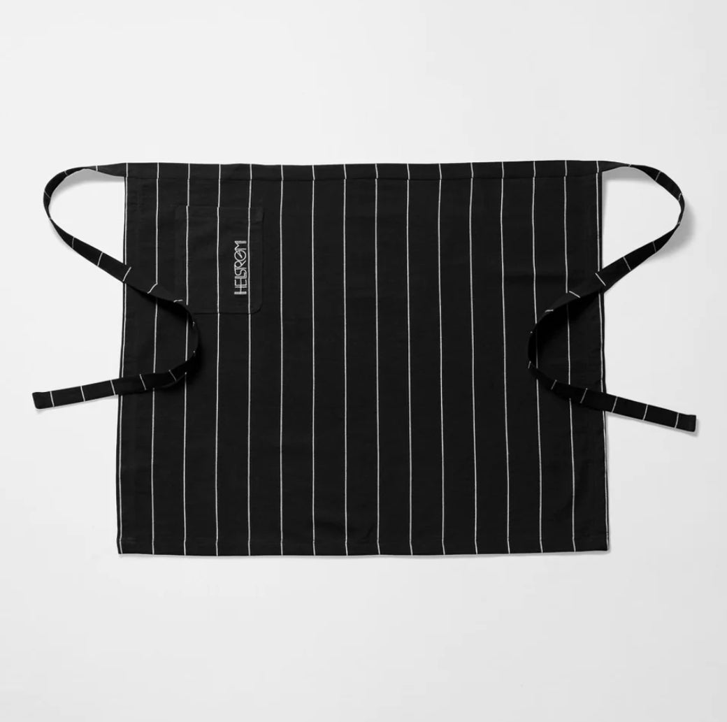 Forstykke - mørkblå m/hvite striper