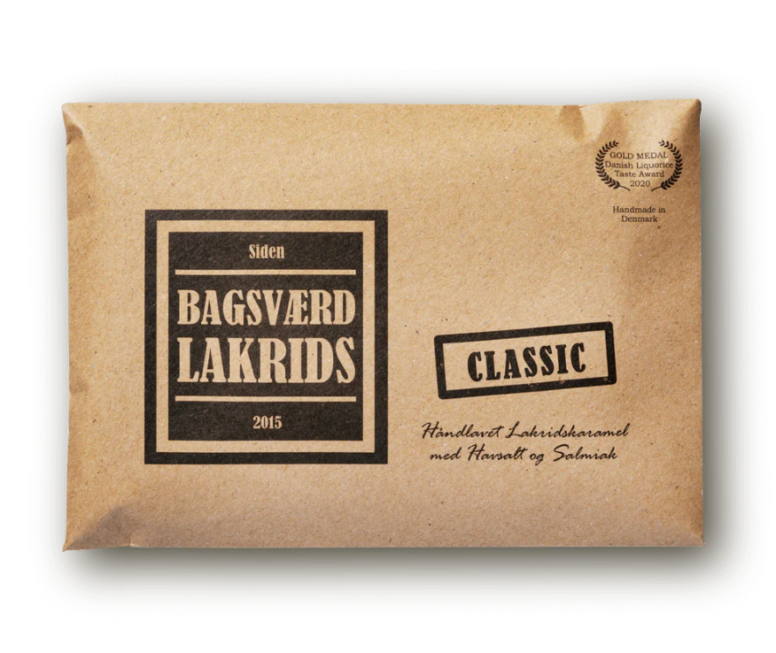Classic lakris plate, 160 g