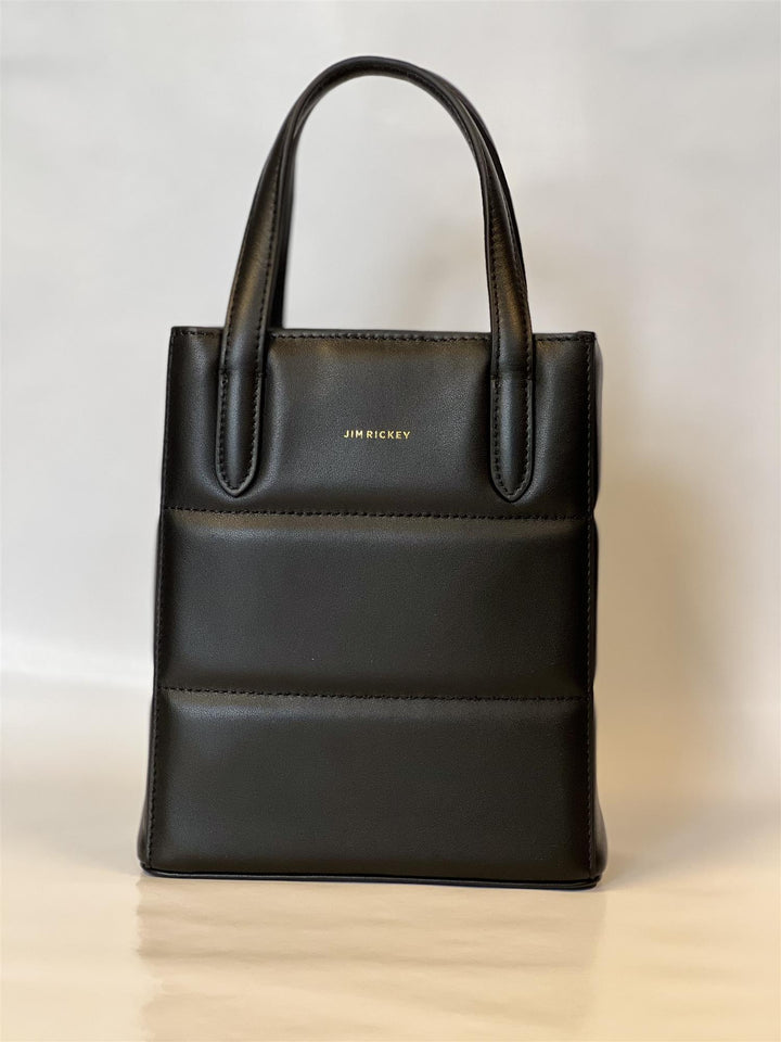 ANN MICRO QUILTED BLACK