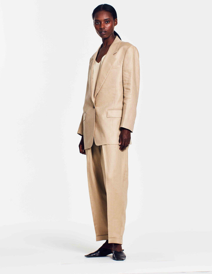 Luca linen blazer