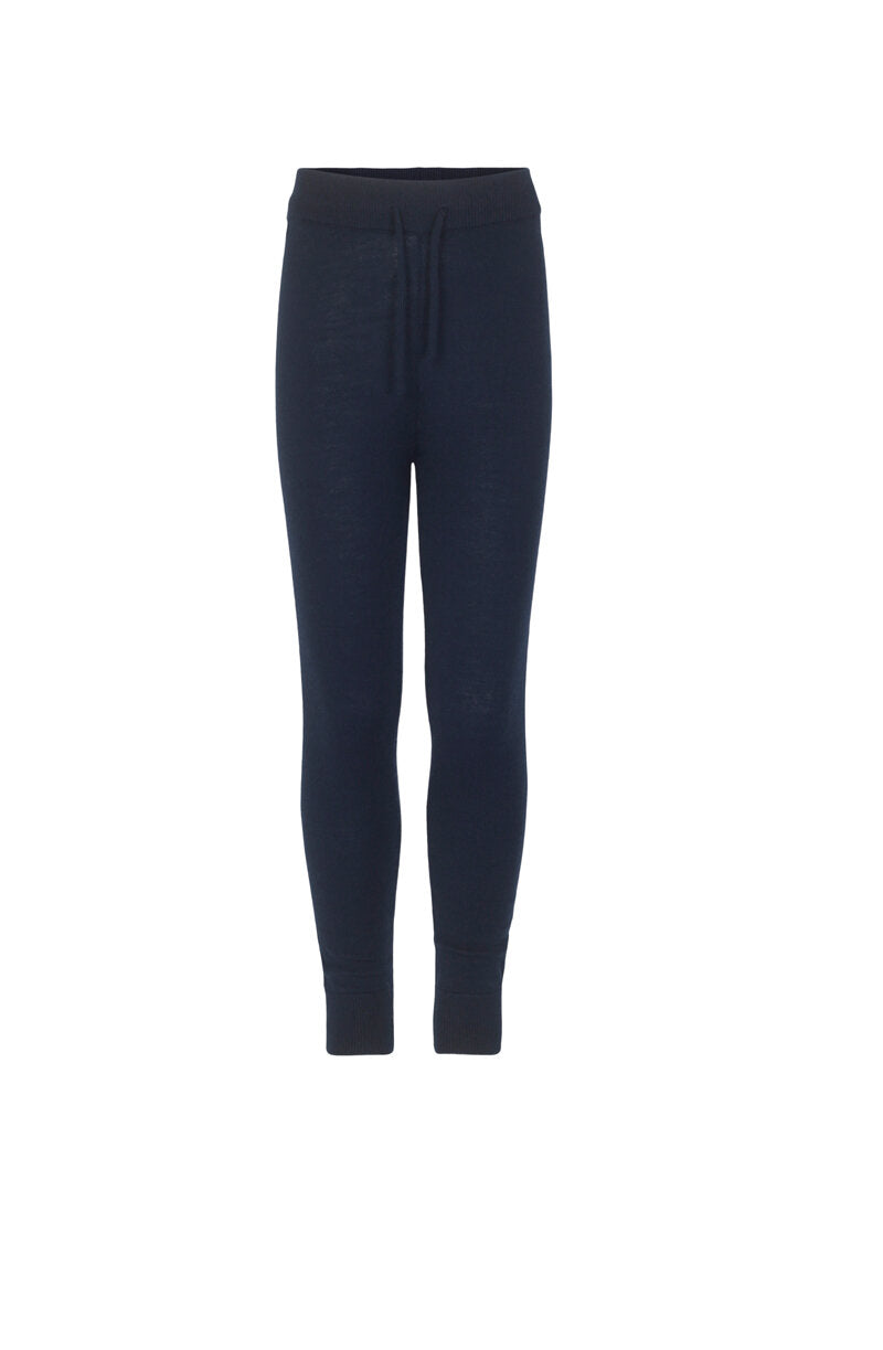 Hope strikket bukse - navy
