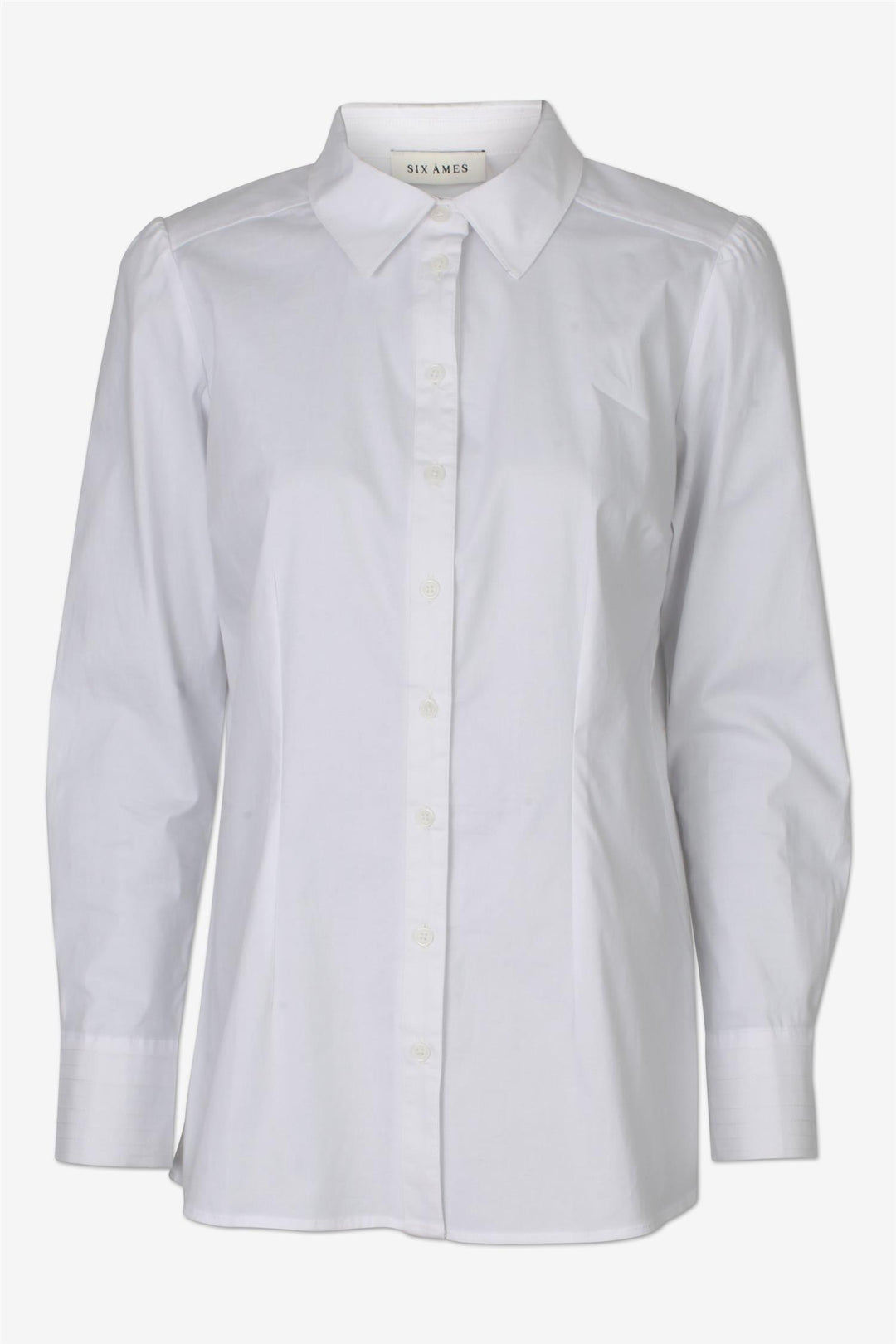 Six Ames Jayden Shirt - White Swan