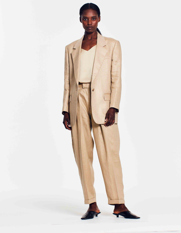 Luca linen blazer