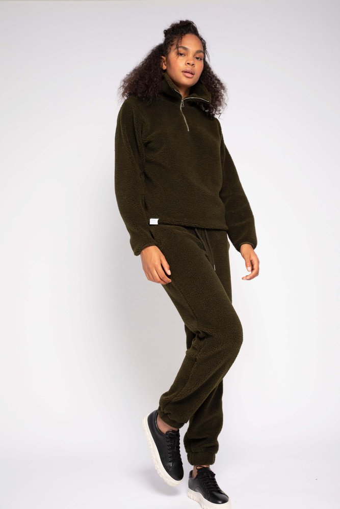 Milo Terry Trousers Army
