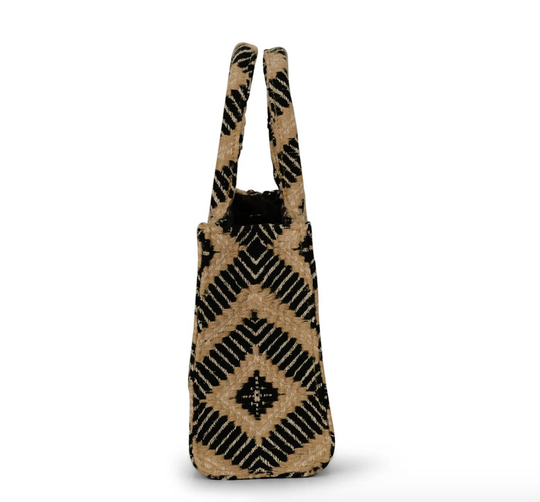 SMALL TOTE - LA RAMBLA - BLACK