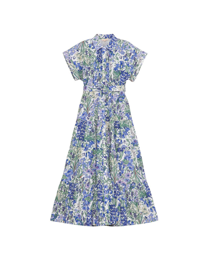 Poplin Shirt Dress Delightful garden