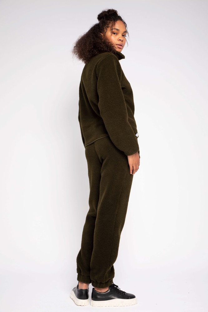 Milo Terry Trousers Army