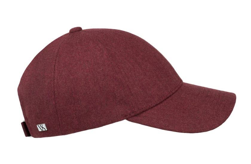 Maroon Red Wool