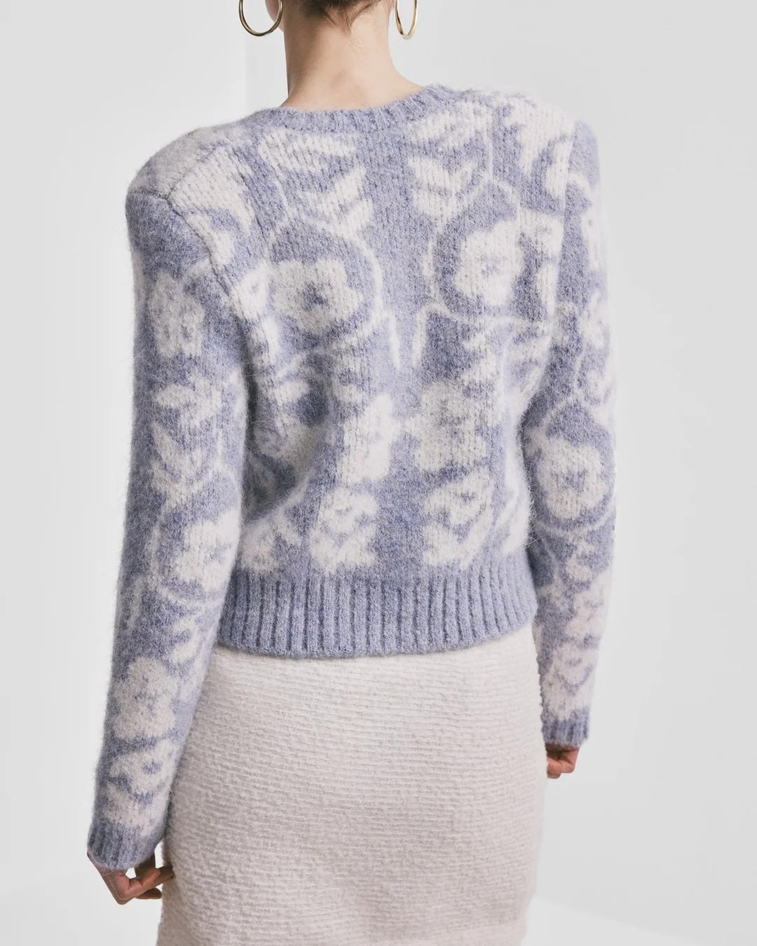 Jacquard Knit Jacket