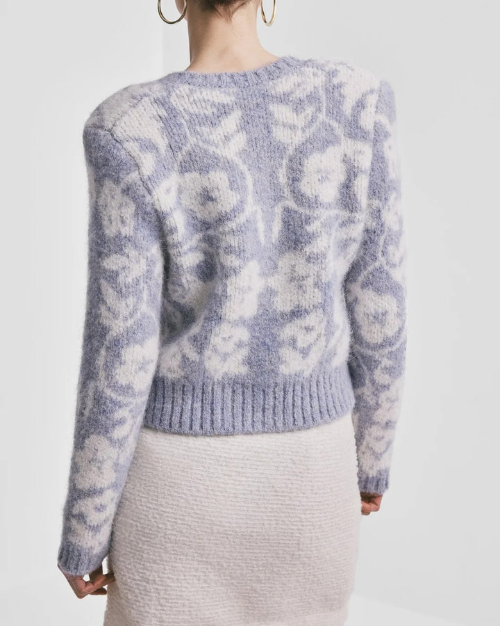 Jacquard Knit Jacket
