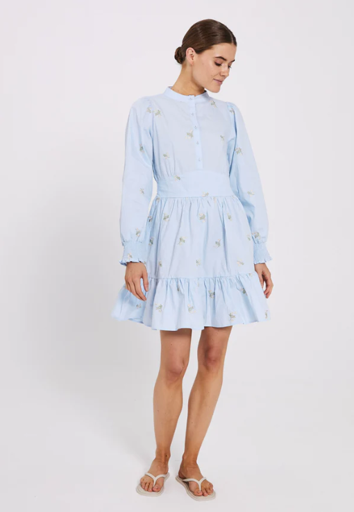 MILUNA EMBROIDERY DRESS