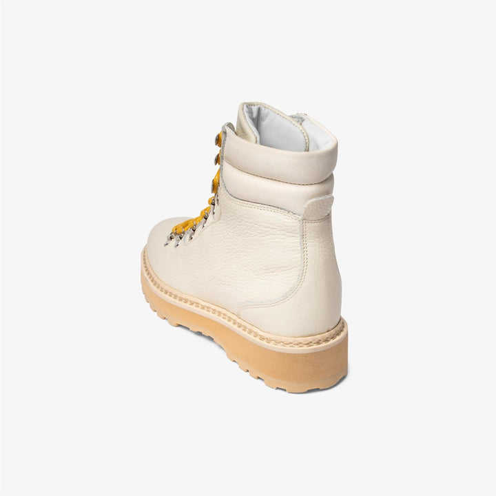 Hiking - Grained Leather - Off White