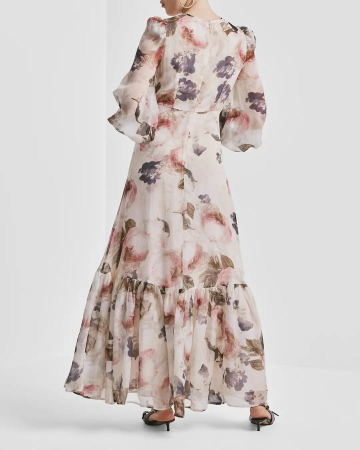 Organza Maxi Dress