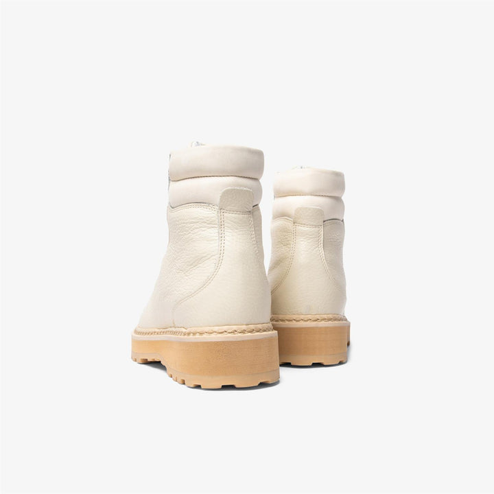 Hiking - Grained Leather - Off White