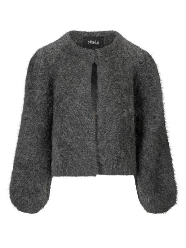 Amelia Chunky Cardigan - Charcoal