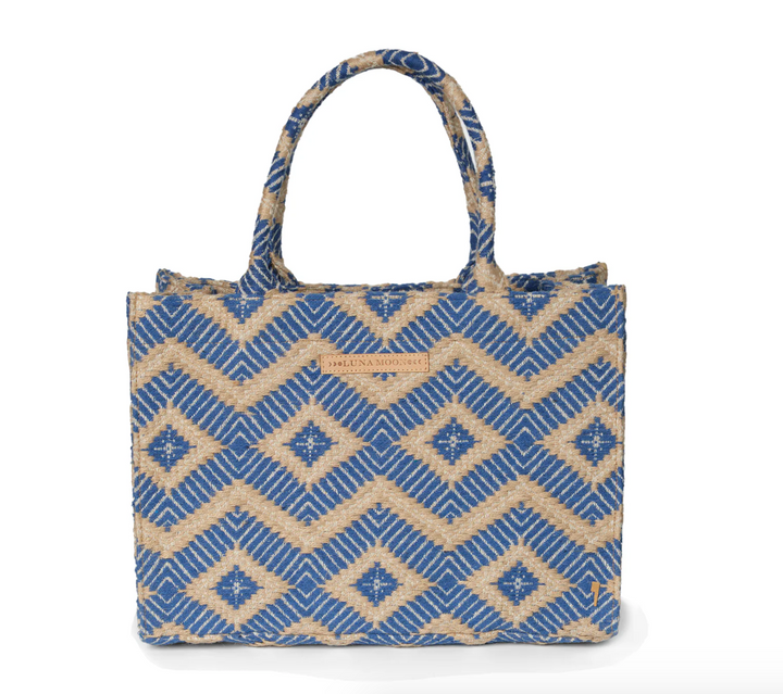 BIG TOTE - LA RAMBLA - GREEK BLUE