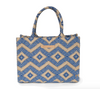 BIG TOTE - LA RAMBLA - GREEK BLUE