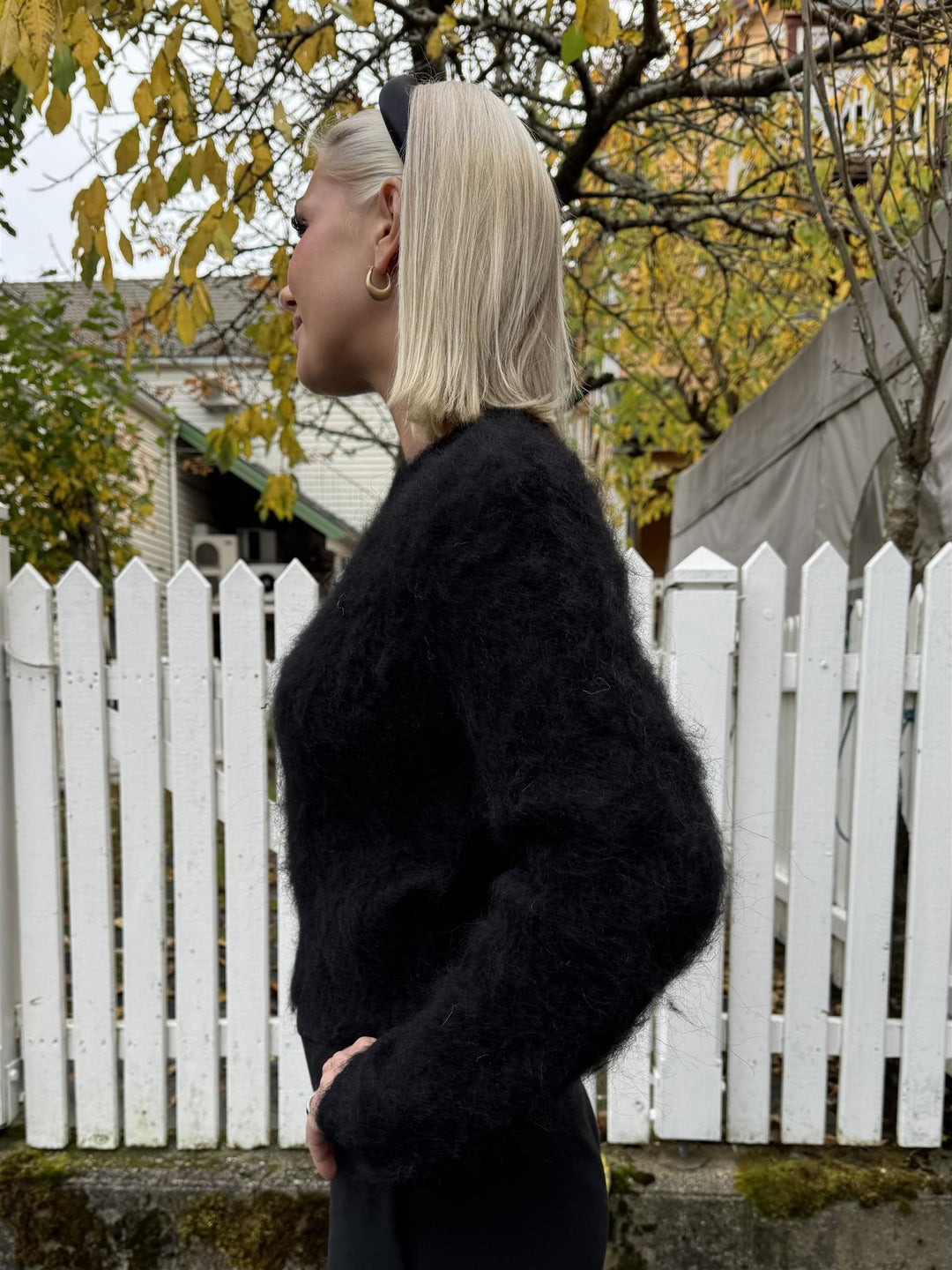 Hairy Knit Sweater