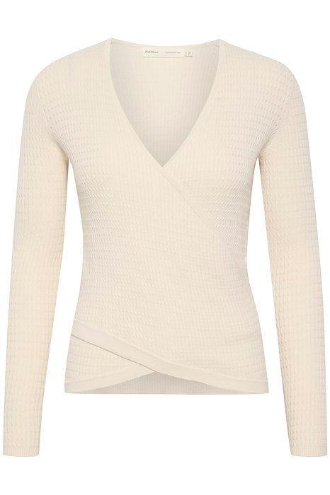 IMIMI WRAP PULLOVER VANILLA