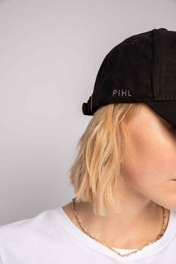 LILY CAP WASHED - BLACK