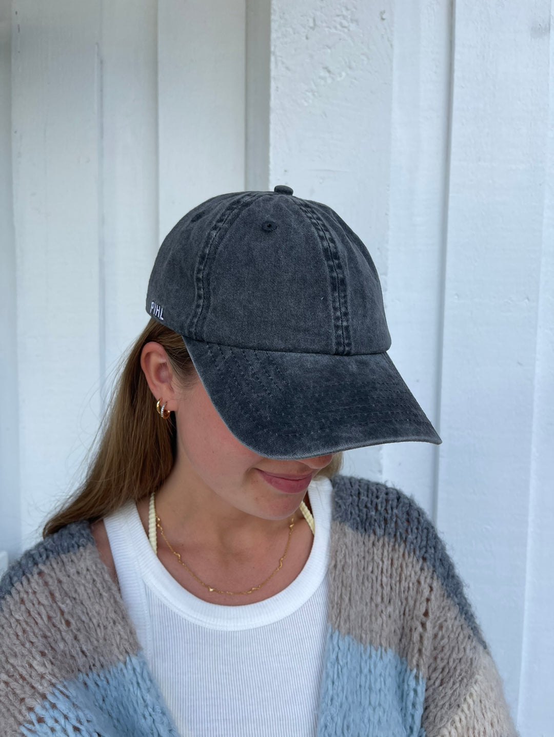 LILY CAP - WASHED BLACK