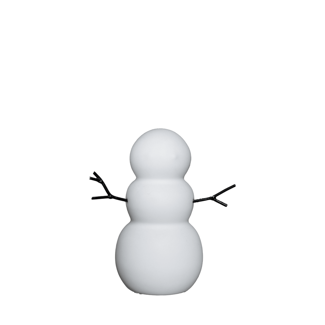 Snowman Small - White