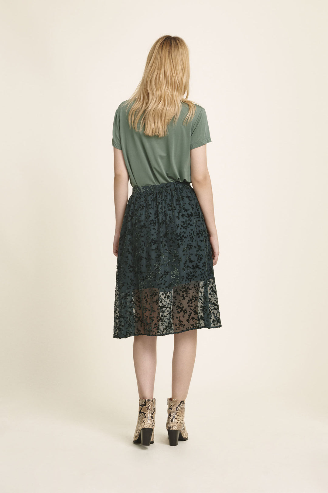 Samsøe Samsøe Kayla Skirt - Darkest Spruce