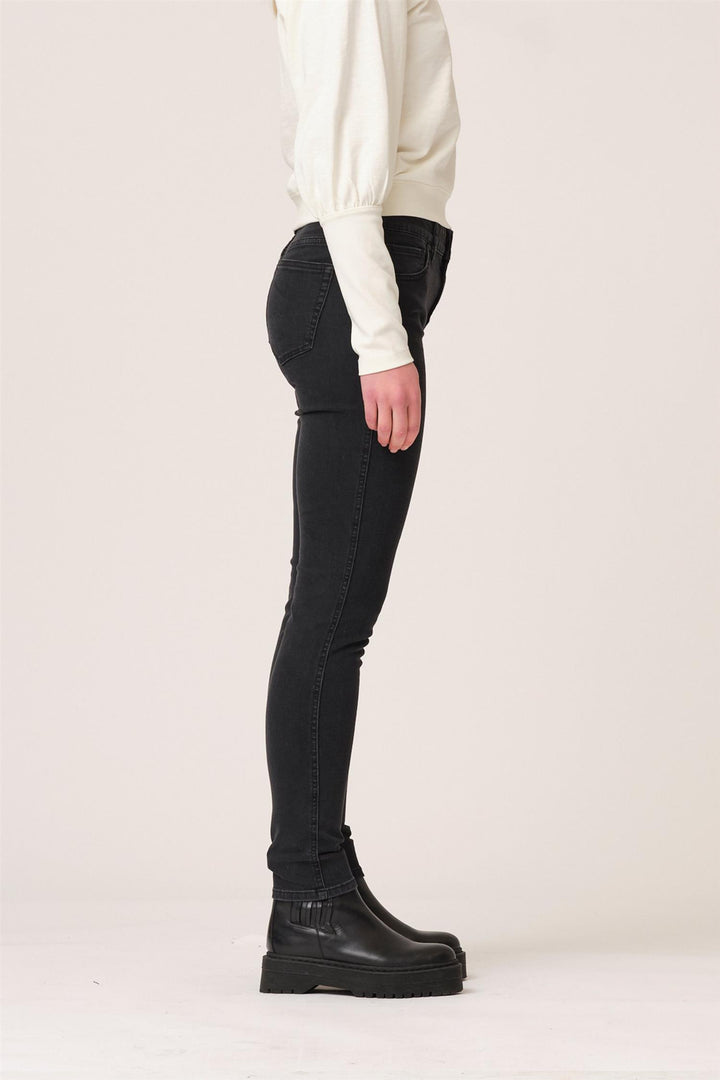 Dylan MW Skinny Worn Black