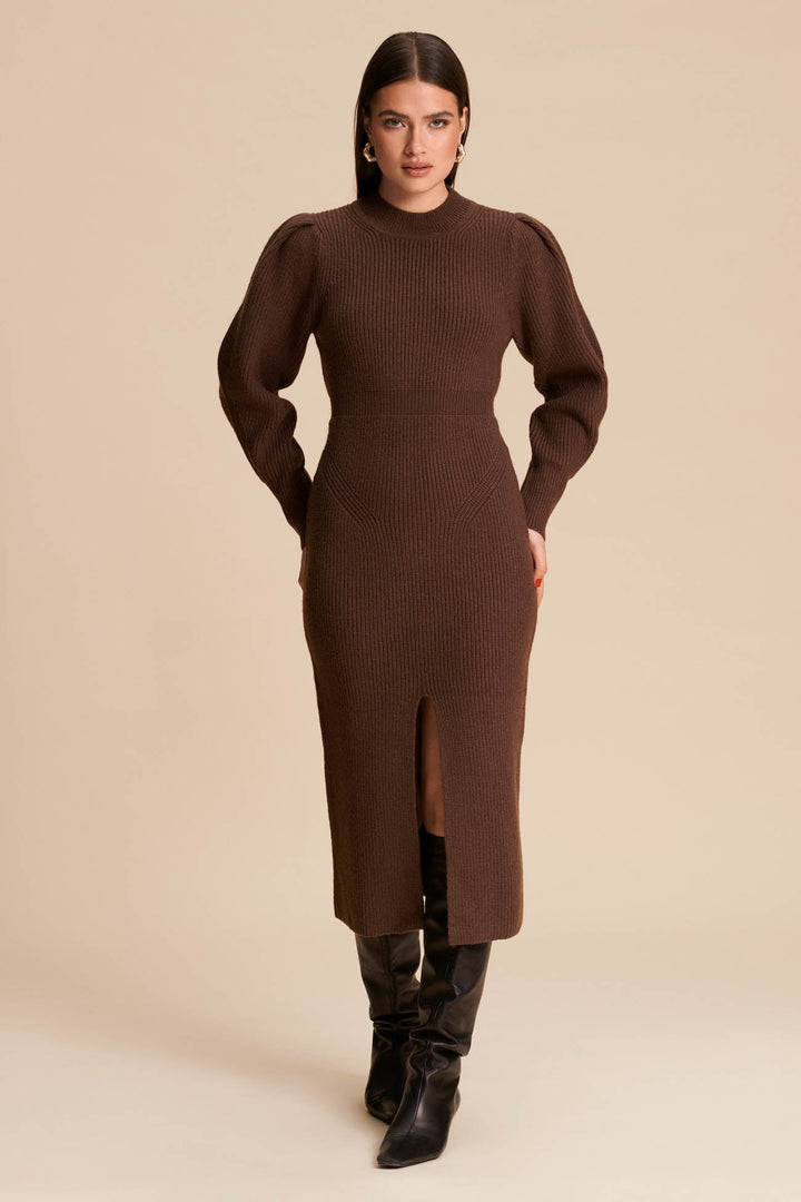 Verbier Dress Brown