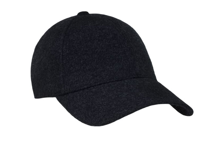 Jade Black Cashmere cap