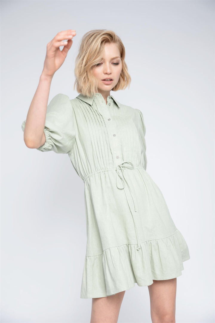 Sorrento Linen Dress